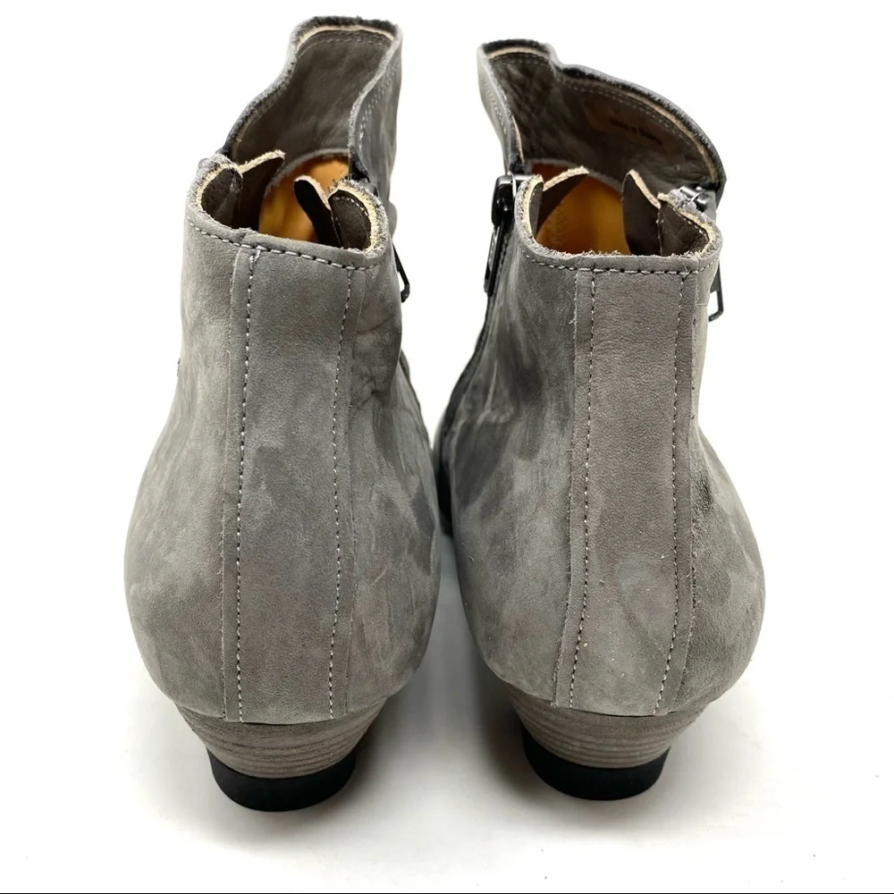 Think! Aida 81268-C17 calf nubuk/effect quartz/kombi ankle boots